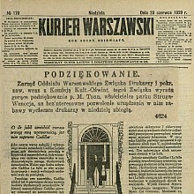 Wycieczka drukarzy do Strugi - 1929