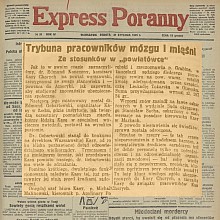 Oskarżony kierownik Kasy Chorych w Markach - 1925