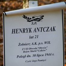 Henryk Antczak - pseudonim Wil