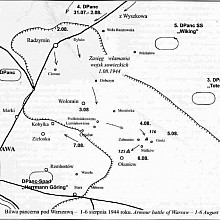 Walki o Strugę - 5 sierpnia 1944